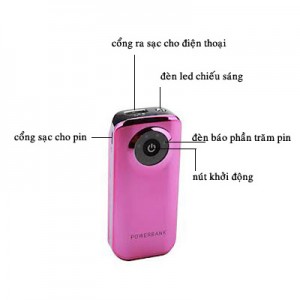 PIN SẠC DỰ PHÒNG-POWER BANK 5600MAH